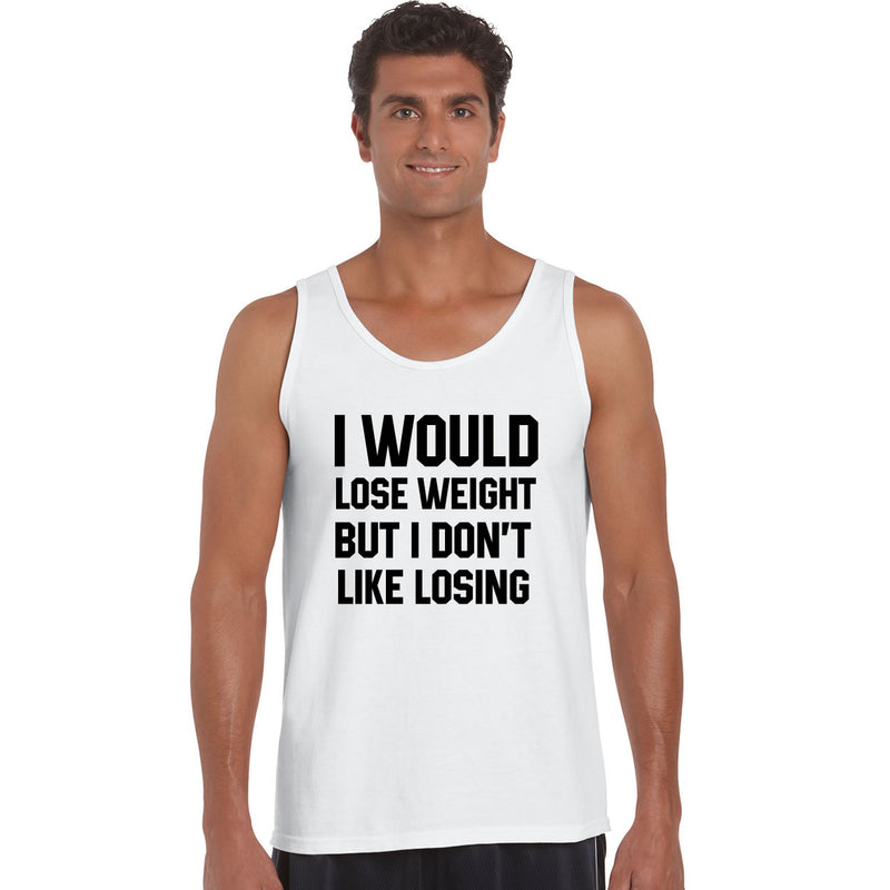 I Would Lose Weight But I Don't Like Losing Men's Vest