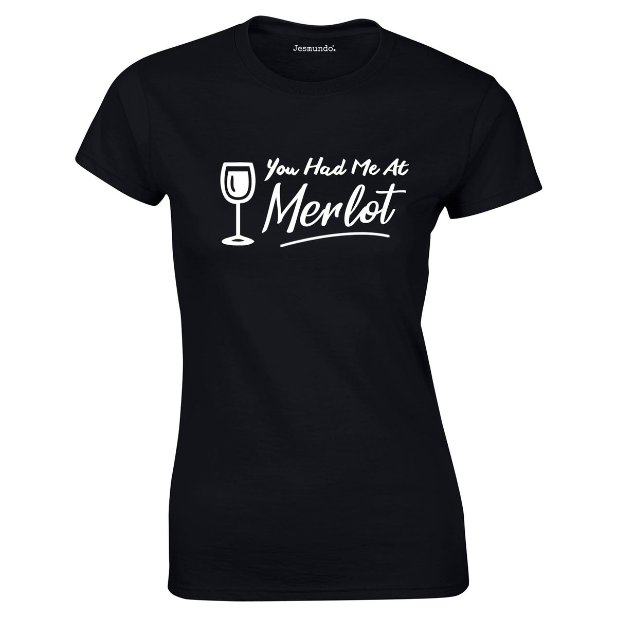 You Had Me At Merlot Women's Top In Black
